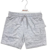 Divonette Round Lastic Shorts-Grey